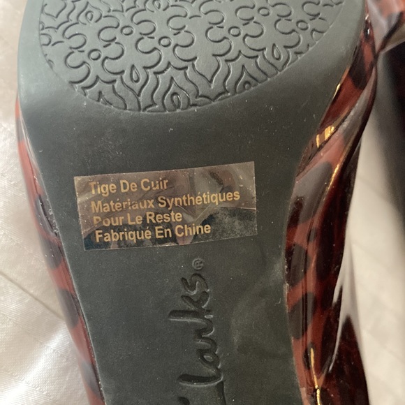 Clark’s leopard heels minimal wear - Picture 6 of 9